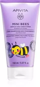 Apivita Mini Bees Gentle Kids Conditioner Blueberry & Honey conditioner for children TU прозрачный