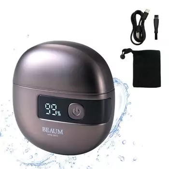 APIX INTL Apix BEAUM Apix 2 Head Shaver Face Shaver Hair Removal Titanium Coat Rotatable Independently Movable Floating Head Skin Friendly IPX7