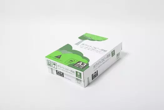 APJ Japan APP High White Белая копировальная бумага A3 Белизна Толщина бумаги 1500 листов Листы x 3 (АПДЖ) 93% 0,09 мм (500 Книг)