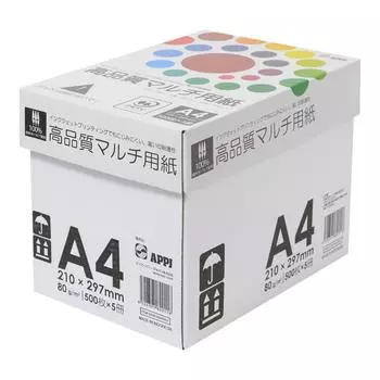 APJ Japan High White Copy Paper Multi Paper Ultra High White Whiteness A4 Бумага Толщина 2500 листов Листы x 5 Бумага для струйной печати Сертификация PEFC (АПДЖ)