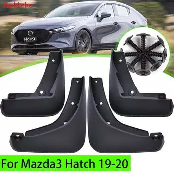 Apktnka 4x брызговики для Mazda 3 Mazda3 BP 2022 хэтчбек брызговики переднее и заднее крыло