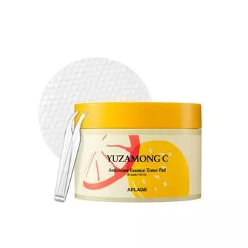APLAGE Yuzamong C Antioxiant Essence Toner Pad 130 мл/60 шт.