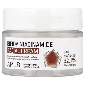 APLB, Bifida Niacinamide Facial Cream, 55ml (1.86 fl oz)