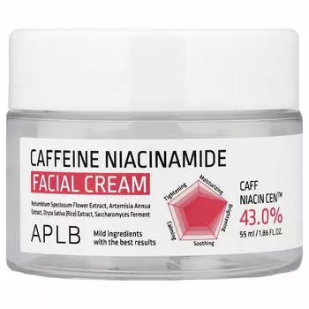 APLB, Caffeine and Niacinamide Facial Cream, 55ml (1.86 fl oz)