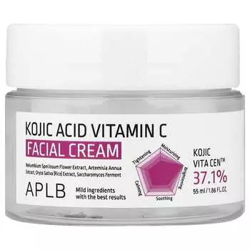 APLB, Kojic Acid Vitamin C Facial Cream, 55ml (1.86 fl oz)