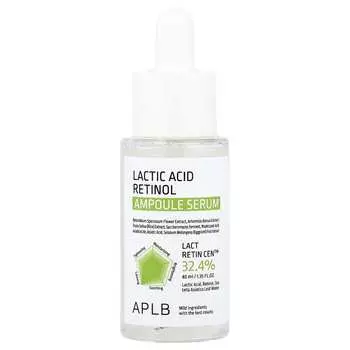 APLB, Lactic Acid Retinol Ampoule Serum, 40ml (1.35 fl oz)