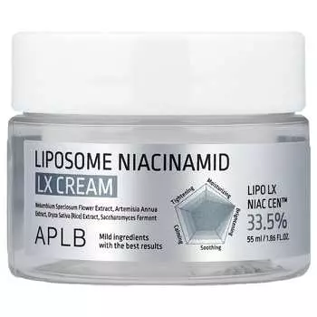 APLB, Liposomal Niacinamide LX Cream, 55ml (1.86 fl oz)