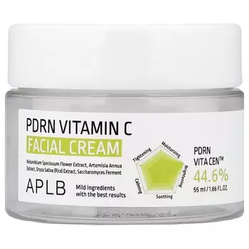 APLB, PDRN Vitamin C Facial Cream, 55ml (1.86 fl oz)