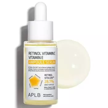 APLB Ретинол Витамин С Витамин Е Ампульная сыворотка, 40 мл, 1 шт.