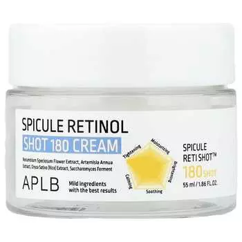 APLB, Spicule Retinol Shot 180 Cream, 55ml (1.86 fl oz)