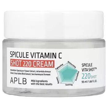 APLB, Spicule Vitamin C Shot 220 Cream, 55ml (1.86 fl oz)