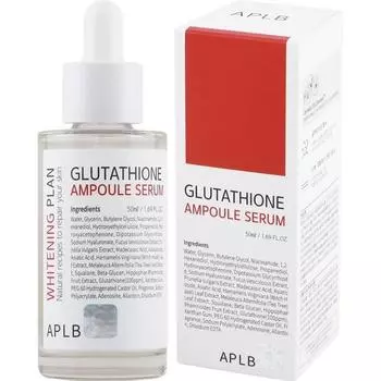 Aple B Glutathione Ampoule Serum, 1 шт., 50 мл, лучшая мужская косметика Кореи