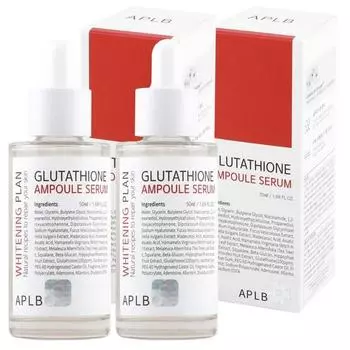 Aple B Glutathione Ampoule Serum, 2 шт., 50 мл, лучшая мужская косметика Кореи