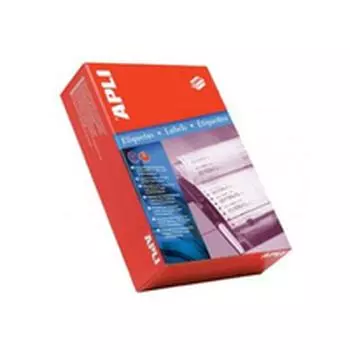 Apli Labels 88,9 x 36 мм Матричный принтер, 500 панелей, белый