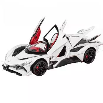 Apollo Evo Project Alloy Car Model With Light Sound For Children And Enthusiasts