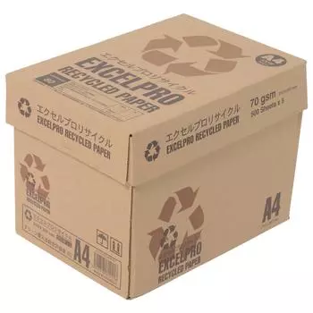 APP Переработанная копировальная бумага Excel Pro Recycle A4 Белизна Переработанная бумага Экологичный закон о закупках Комплексная оценочная стоимость 80 Толщина бумаги 2500