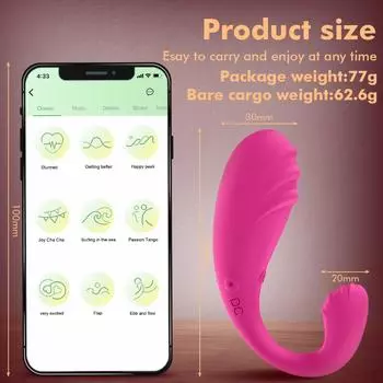 APP Пульт Дистанционного Управления Вагинальный Вибратор Трусики Носимые Вибрирующее Яйцо Клитор Точка G Дилдо Массажер Секс-Игрушки для Взрослых Пары Магазин