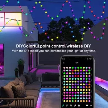 APP String Lights Освещение Smart BT String Lights Украшение Красочные огни 1