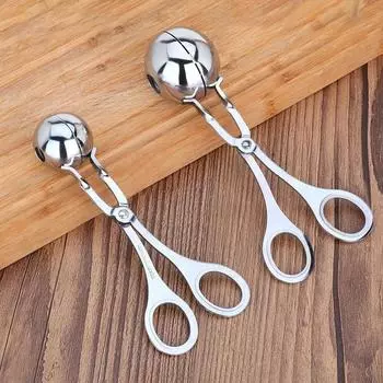 Аппарат для изготовления фрикаделек из нержавеющей стали, зажим для рыбных шариков, рисовых шариков, форма для изготовления, инструмент, кухонные аксессуары, посуда для мясных шариков