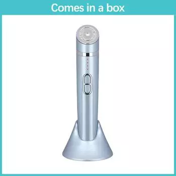 Аппарат для красоты глаз Антивозрастной Для тонких линий Красота Удаление морщин Уход за кожей Массажер для вибрации глаз Уход за кожей лица Blue with box