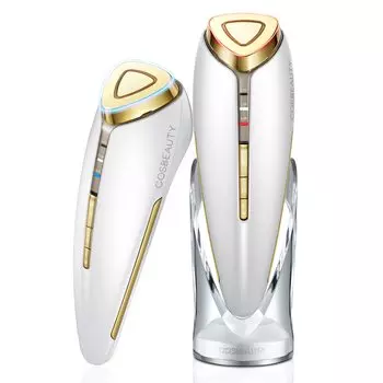 Аппарат для красоты лица EMS COSBEAUTY Lift Iron EX Аппарат для горячей и холодной косметологии лица и холодный уход EMS Ионная индукция Ультразвуковая косметология лица Уход за глазами