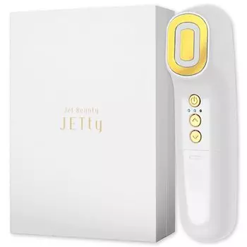 Аппарат для красоты лица EMS Не требуется гель Подтяжка глаз Электропорация Корейский уход за кожей головы Эффективное косметическое средство Простота использования Поры Без хлопка JETty ELF GOLD белый