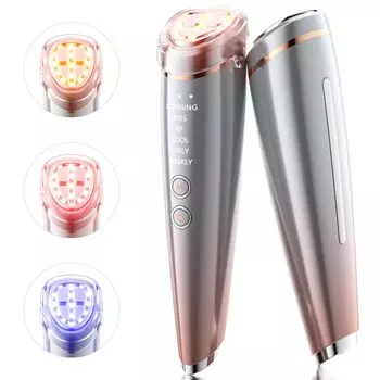 Аппарат для красоты лица от эксперта по красоте Аппарат для красоты EMS RF 16 функций в одном 6 типов режимов микротоковая светодиодная подсветка умный ежедневный уход еженедельный уход