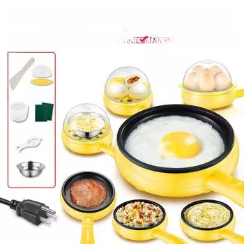 Аппарат для приготовления омлета и яиц на пару American Standard 110 В: Мини-сковорода с функцией автоматического отключения для приготовления домашнего завтрака. 110V US Plug