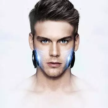 Аппарат для скульптурирования лица Smart Face Аппарат для похудения Micro Current V Face Тренажер для массажа лица Массажер для лифтинга и укрепления