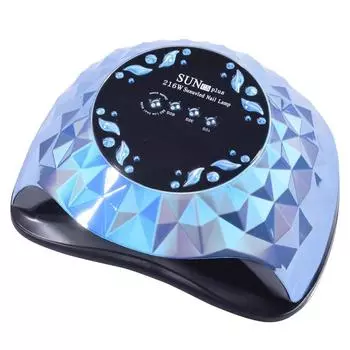 Аппарат для светотерапии для маникюра, 216 Вт, ручка для сушки ногтей, 36 шт. светодиодная лампа с шариками, УФ-лампа для жарки, УФ-лампа для ногтей EU белый