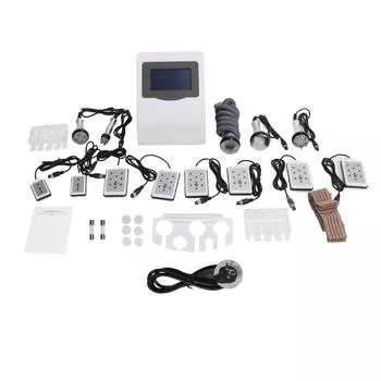 Аппарат для сжигания жира 40 кГц, потеря веса, коррекция фигуры, похудение, радиочастотное отрицательное давление, косметическое оборудование EU Plug