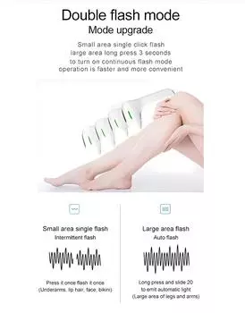 Аппарат для удаления волос IPL для женщин с 990 000 вспышек, безболезненный лазерный эпилятор для постоянного удаления волос на теле, бикини EU Plug