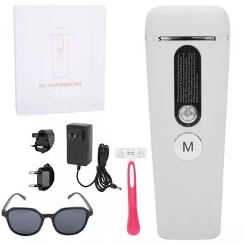 Аппарат для удаления волос IPL на всем теле, профессиональный аппарат для удаления волос, белый 110240 В EU Plug
