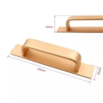 Аппаратная дверная ручка Самоклеящаяся дверная ручка Новая дверная ручка Кухня Style 6