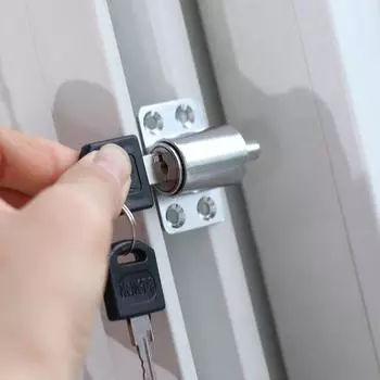 Аппаратная защита безопасности для раздвижных окон, дверей, алюминиевый сплав, ограничитель окон, оконные болты, оконный замок, детский замок безопасности серебряный