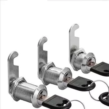 Аппаратные цилиндрические замки Дверной шкаф Почтовый ящик Замок Замок ящика Шкаф 4(16mm Same key)