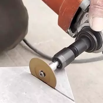 Аппаратный инструмент Угловая шлифовальная машина Модифицированный адаптер Прямошлифовальный патрон для угловой шлифовальной машины типа 100 Резьба M10 Шлифовка Полировка