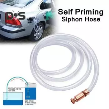 Аппаратный сифон Топливная трубка Износостойкая насосная трубка для замены масла премиум-класса с медной головкой 1.8M