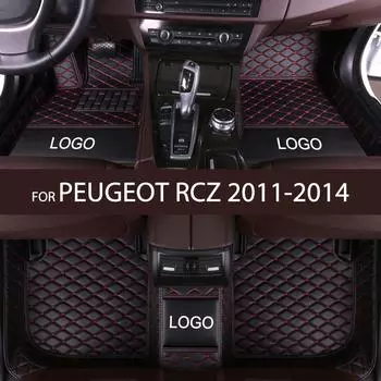 APPDEE Автомобильные коврики для Peugeot RCZ 2011 2012 2013 2014 Custom auto foot винный