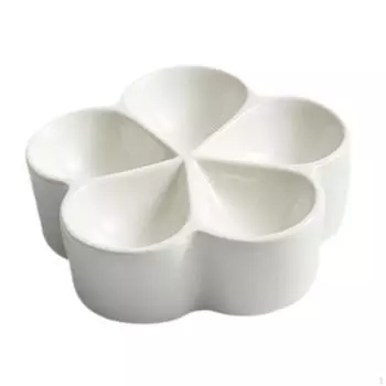 Закуска Sevring Platte Поднос для конфет и орехов Сервировочный столик Небьющийся прочный керамический поднос для сухофруктов 5.5 inch