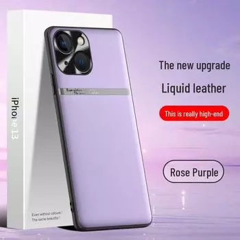 Apple 13 Liquid Leather Phone Case: Anti-Fall & Anti-Fouling Protective Cover - One Piece Available for Shipping Apple 13