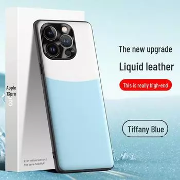 Apple 13 Pro Liquid Leather Protective Case: Anti-Fall, Anti-Fouling, Single Piece Shipment Apple 13pro