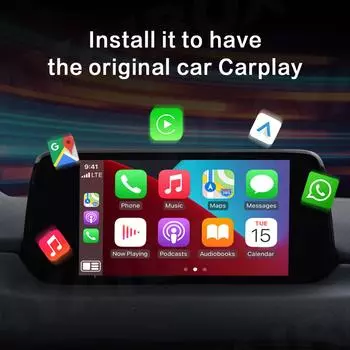 Apple CarPlay Android Auto USB адаптер концентратор OEM CarPlay для Mazda 2 3 6 CX3 CX4 CX5 CX8 CX9 MX5 комплект для модернизации CHINA