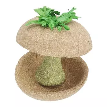 Apple Core Hamster Bowl Timothy Grass Straw Rope Natural Funny Hamster Chewing Toy for Dwarf