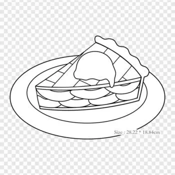 Apple Pie Clip Art Black White Pie Термопереносная печать виниловые заплатки наклейки для одежды аппликации своими руками моющиеся заплатки