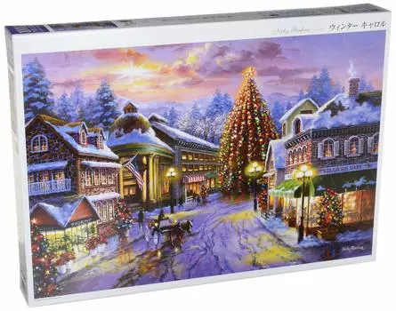 APPLEONE 1000 элементов пазла Nicky Boheme Winter Carol 50 x 75 см Сделано в Японии 1000-843