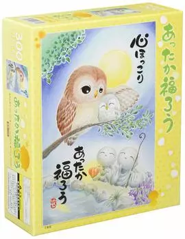 APPLEONE 300 элементов пазла Healing Keiyuki Warm Fukurou 26 x 38 см Сделано в Японии 300-332