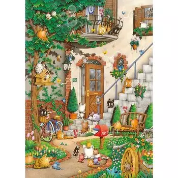 APPLEONE 500 Piece Jigsaw Puzzle Hideki Yoshioka Sleeping Cats x (38 53cm)