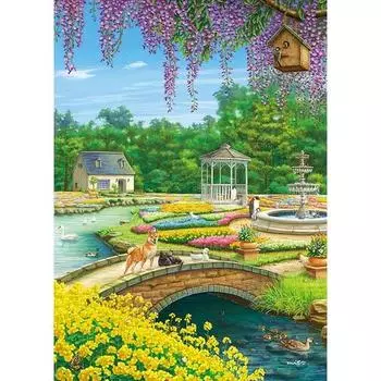 APPLEONE 500 Piece Jigsaw Puzzle Mito Nishikura Warm Garden x (38 53cm)