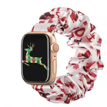 applewatch scrunchie strap Apple Watch strap iwatch7 Elastic strap s8 Strap 8ultra 38mm40mm41mm